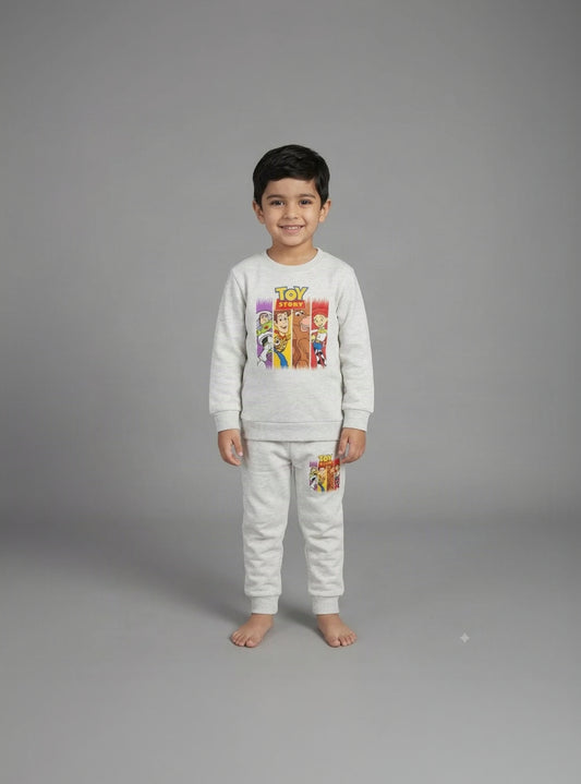 15.Kids' Toy Story Graphic Sweatshirt & Joggers Tracksuit Set (Ages 1–12 Years)