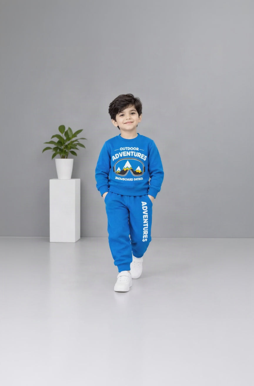 42.Kids "Outdoor Adventures Snowboard Patrol" Tracksuit Set (Ages 1–12 Years)