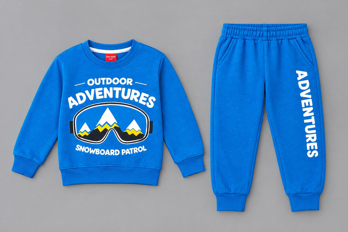 42.Kids "Outdoor Adventures Snowboard Patrol" Tracksuit Set (Ages 1–12 Years)