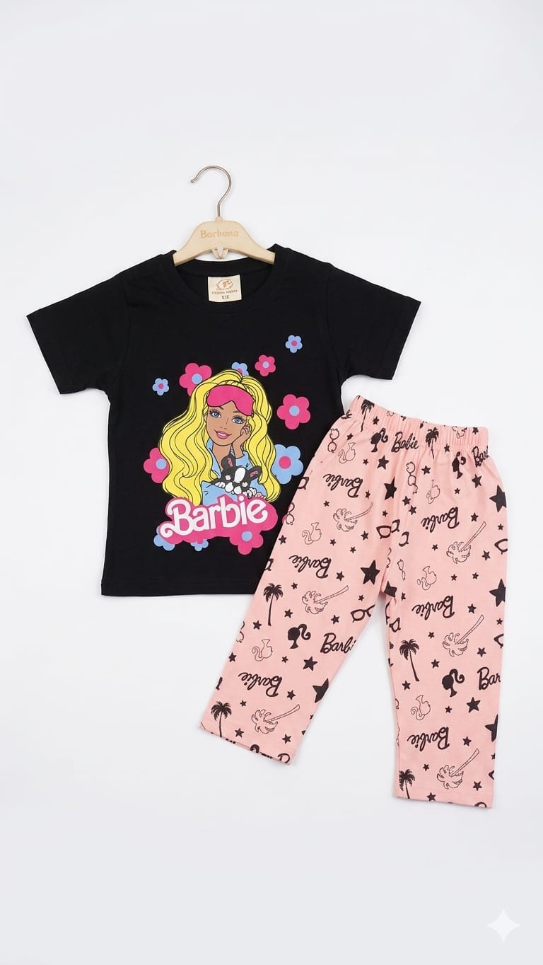 27. Barbie Dreams Kids' Pajama Set (Ages 1-10)